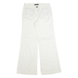 MARC CAIN Womens Trousers White Regular Flared W28 L32
