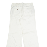 MARC CAIN Womens Trousers White Regular Flared W28 L32