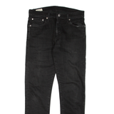 LEVI'S 512 BIG E Jeans Mens Black Slim Tapered W30 L32