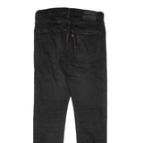 LEVI'S 512 BIG E Jeans Mens Black Slim Tapered W30 L32