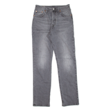 LEVI'S 501 BIG E Jeans Mens Grey Regular Straight W25 L30