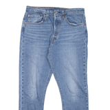 LEVI'S 501 Jeans Mens Blue Regular Straight W32 L27