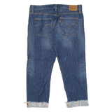 LEVI'S 501 Jeans Mens Blue Regular Straight W33 L22