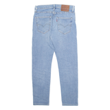 LEVI'S 512 BIG E Jeans Mens Blue Slim Tapered Stone Wash W29 L30