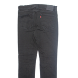 LEVI'S 511 BIG E Jeans Mens Black Slim Straight W32 L32