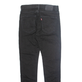 LEVI'S 512 BIG E Jeans Mens Black Slim Tapered W30 L32