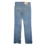 LEVI'S 511 Jeans Mens Blue Slim Straight Stone Wash W30 L32