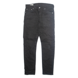 LEVI'S 512 BIG E Jeans Mens Black Slim Tapered W30 L28