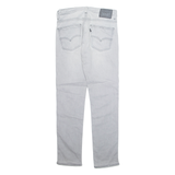LEVI'S 511 Jeans Mens Grey Slim Straight W30 L31