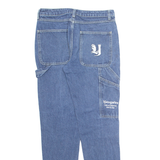 YANGSTER Distressed Girls Jeans Blue Regular Tapered W28 L28