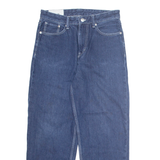 H&M Womens Jeans Blue Loose Straight W30 L28