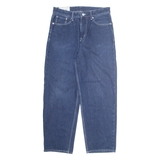 H&M Womens Jeans Blue Loose Straight W30 L28