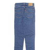 LEVI'S 721 High Rise Girls Jeans Blue Slim Straight W25 L30