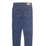 LEVI'S 720 High Rise BIG E Womens Jeans Blue Slim Skinny W27 L32