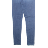 LEVI'S High Rise Womens Jeans Blue Slim Skinny Stone Wash W25 L29