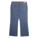 LEVI'S Womens Jeans Blue Regular Tapered W32 L27