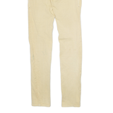 DIESEL Low Waist Mens Jeans Beige Slim Skinny W27 L33