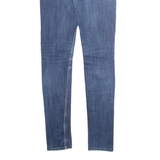 LEVI'S Too Superlow Womens Jeans Blue Regular Skinny Stone Wash W28 L32