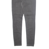 LEVI'S High Rise Womens Jeans Grey Regular Skinny W28 L32