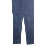 LEVI'S 721 High Rise BIG E Womens Jeans Blue Regular Skinny W28 L30