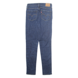 LEVI'S 721 High Rise BIG E Womens Jeans Blue Regular Skinny W28 L30
