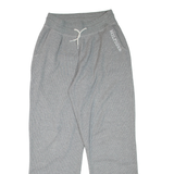TOMMY HILFIGER Womens Joggers Grey Wide-Leg XS W24 L32