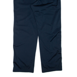 CHAMPION Womens Track Pants Blue Wide-Leg L W34 L30