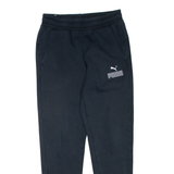 PUMA Womens Joggers Black Tapered S W30 L30