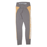 ADIDAS Mens Leggings Grey Skinny XS W24 L28