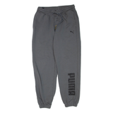 PUMA Mens Joggers Grey Tapered S W26 L27