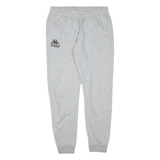 KAPPA Womens Joggers Grey Tapered L W30 L31