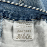 Lee Carpenter Jeans - 34W 32L Blue Cotton