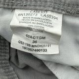 Wrangler Cargo Shorts - 36W 9L Grey Cotton