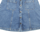 BDG URBAN OUTFITTERS Buttoned Womens A-Line Skirt Blue Short Denim XS