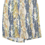 Womens Straight Skirt Beige Long Crazy Pattern UK 12