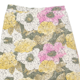 Womens Straight Skirt Pink Midi Floral M