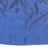 Womens Straight Skirt Blue Knee Length M