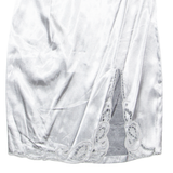 Womens Straight Skirt Grey Knee Length S