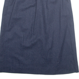 JONES NEW YORK Womens Pencil Skirt Blue Midi Wool UK 12