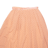 ALEXON SPORTSET Belted Womens A-Line Skirt Pink Midi M