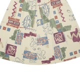 ALFRED DUNNER Womens A-Line Skirt Brown Midi UK 18