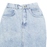 STEFANIE STYLE Womens Straight Skirt Blue Knee Length Denim XXS