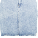 STEFANIE STYLE Womens Straight Skirt Blue Knee Length Denim XXS