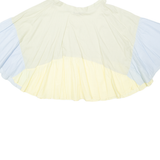 Womens Flare Skirt Blue Knee Length M