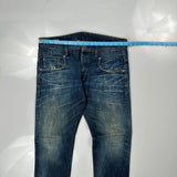 G-Star Slim Jeans - 36W 32L Blue Cotton