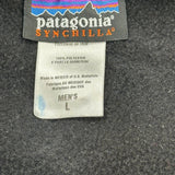 Synchilla Patagonia Vest - Large Black Polyester