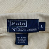 Polo By Ralph Lauren Polo Shirt - Large Yellow Cotton