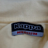 Kappa Polo Shirt - Medium Yellow Cotton