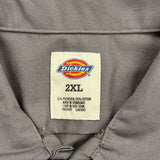 Dickies Shirt - 2XL Gray Cotton