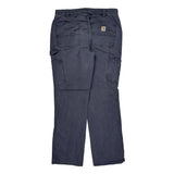 Carhartt Carpenter Pants - 32W 31L Gray Cotton